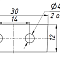LC30*12*1.5*4T*2° Нож (LC03003 FK10U-1) TW