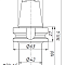 Цанговый патрон BT40-ER25-100