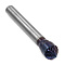 Борфреза твердосплавная форма K0804M06 с покрытием BNC (blue coating)