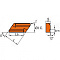 Пластина KNUX160410R11 YBC252